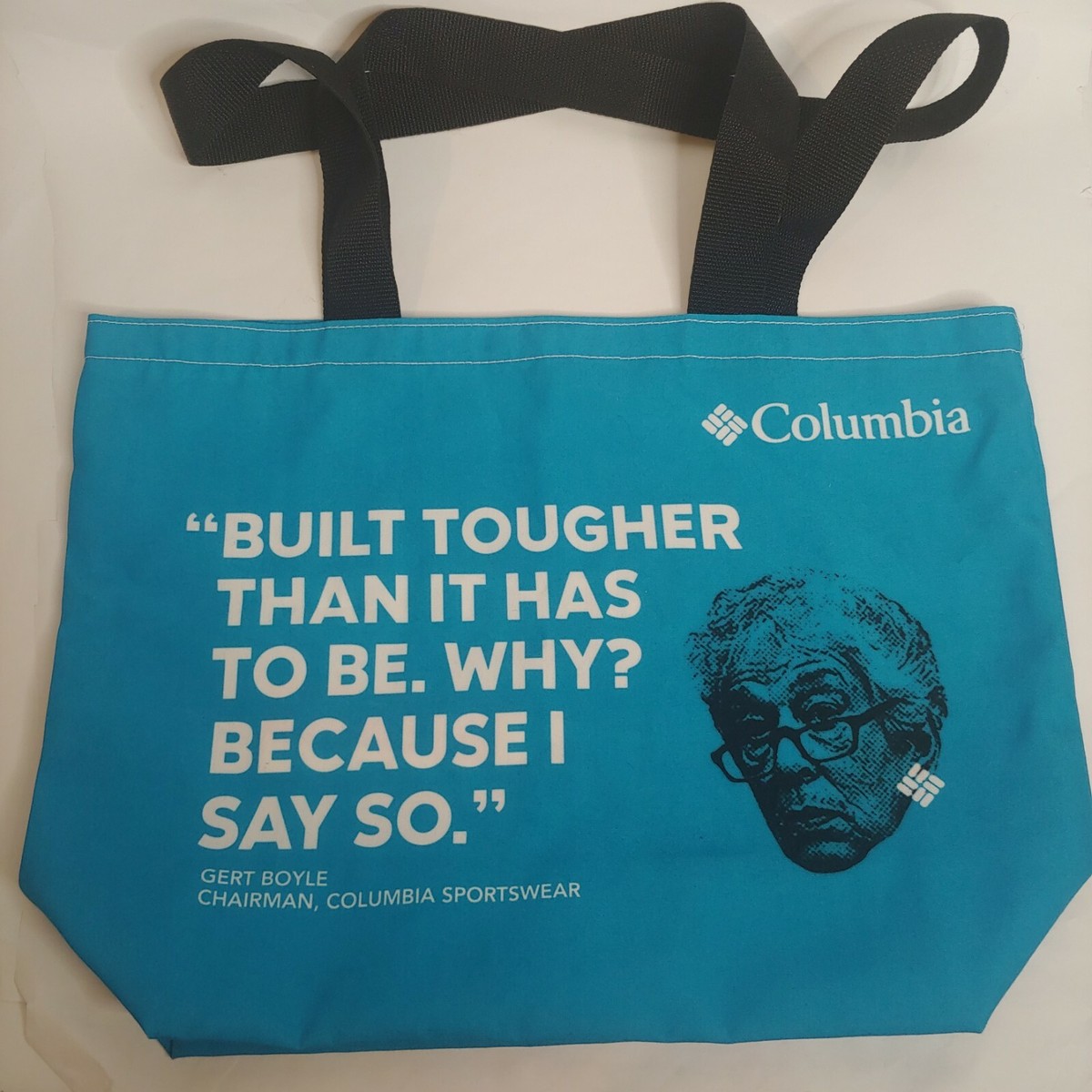 Columbia Sportswear Tote Bag Gert Boyle 19x14