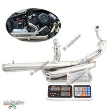 For Yamaha V Star 650 XVS 650 Dragstar 650 400 Shortshots Staggered Exhaust Pipe