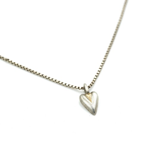 Sterling Silver Tiny Heart Necklace - 20.5"