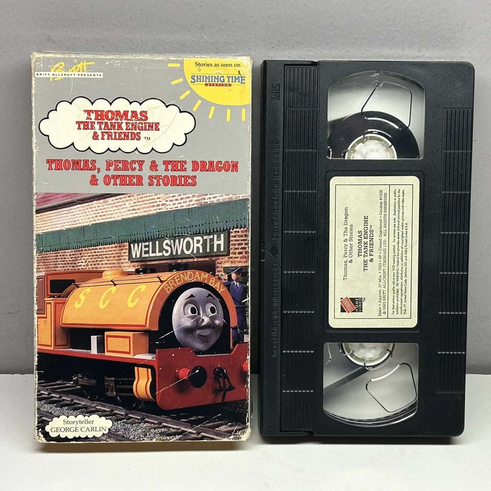 Thomas the Tank Engine & Friends Percy & Dragon VHS Video Tape VTG Train Show - Image 3 of 4