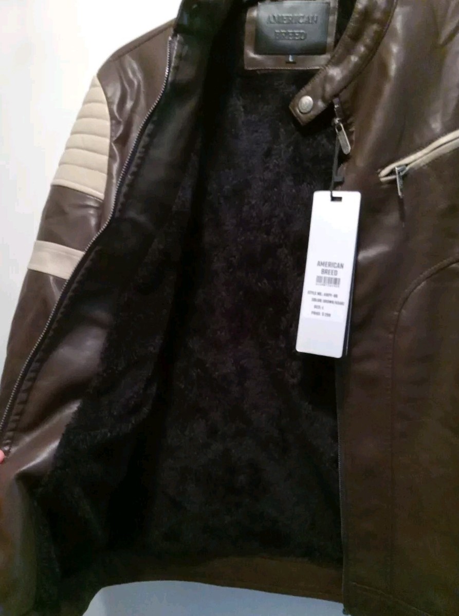 American Breed leather jacket | eBay