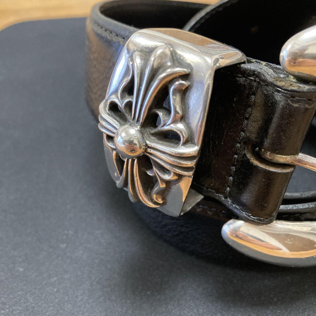 CHROME HEARTS BLT CLASSIC 3PC Classic 3PC Leather Belt 32 CHROME HEARTS BLT CLASSIC 3PC Classic 3PC Leather Belt 32