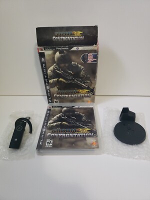 Socom Confrontation Sony PS3 Rare w/ Headset NOT FOR RESALE *READ Description*