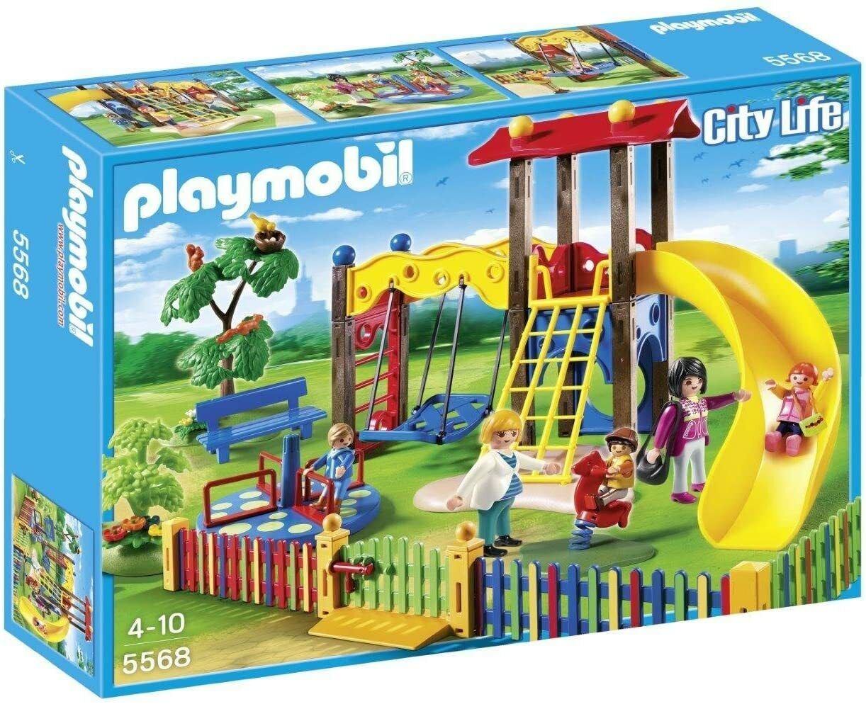 Parc de jeux et enfants Playmobil City Life 70281 - La Grande Récré