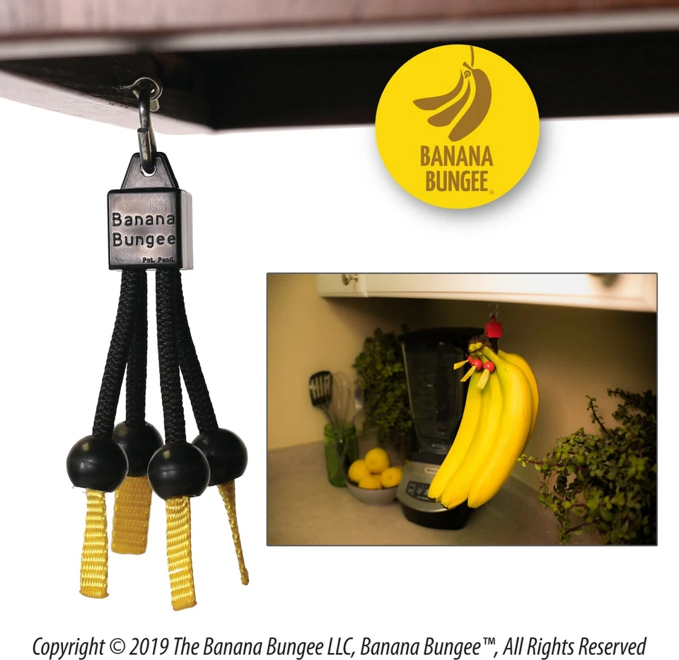 Banana Holder Hanger - Hook Stand Basket Alternative |Holds Single Banana |USA - Image 2 of 4