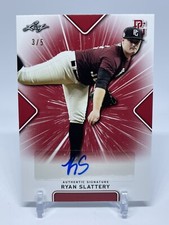 2021 LEAF PERFECT GAME RED RYAN SLATTERY AUTO 3/5 State College of Florida