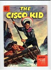 Dell CISCO KID #29 October-December 1955 vintage western comic