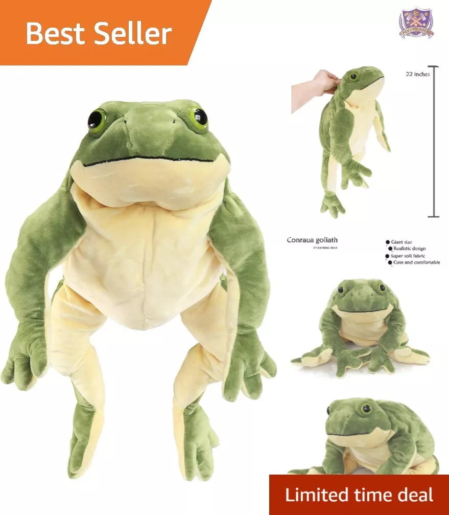 Gigantic Plush Giant Frog Stuffed Animal Soft Toy 22 Inches