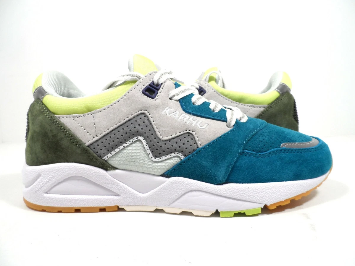 Karhu Men s Aria Suede Sneaker Lunar Rock Ocean Depths Size 8