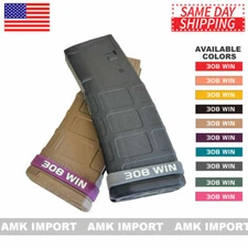 Buy 2 Get 1 Free! .308 WIN Winchester Upper Receiver / Magazine ID Marking Bands