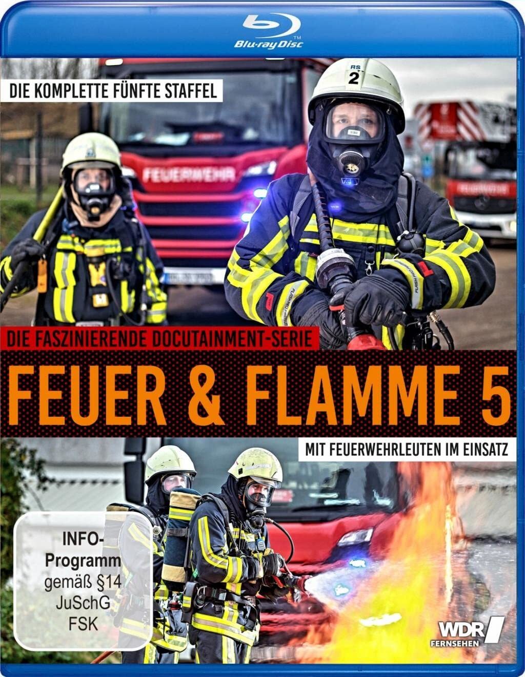 Feuer und Flamme - Mit Feuerwehrmännern im Einsatz (BR) 05 (Blu-ray)