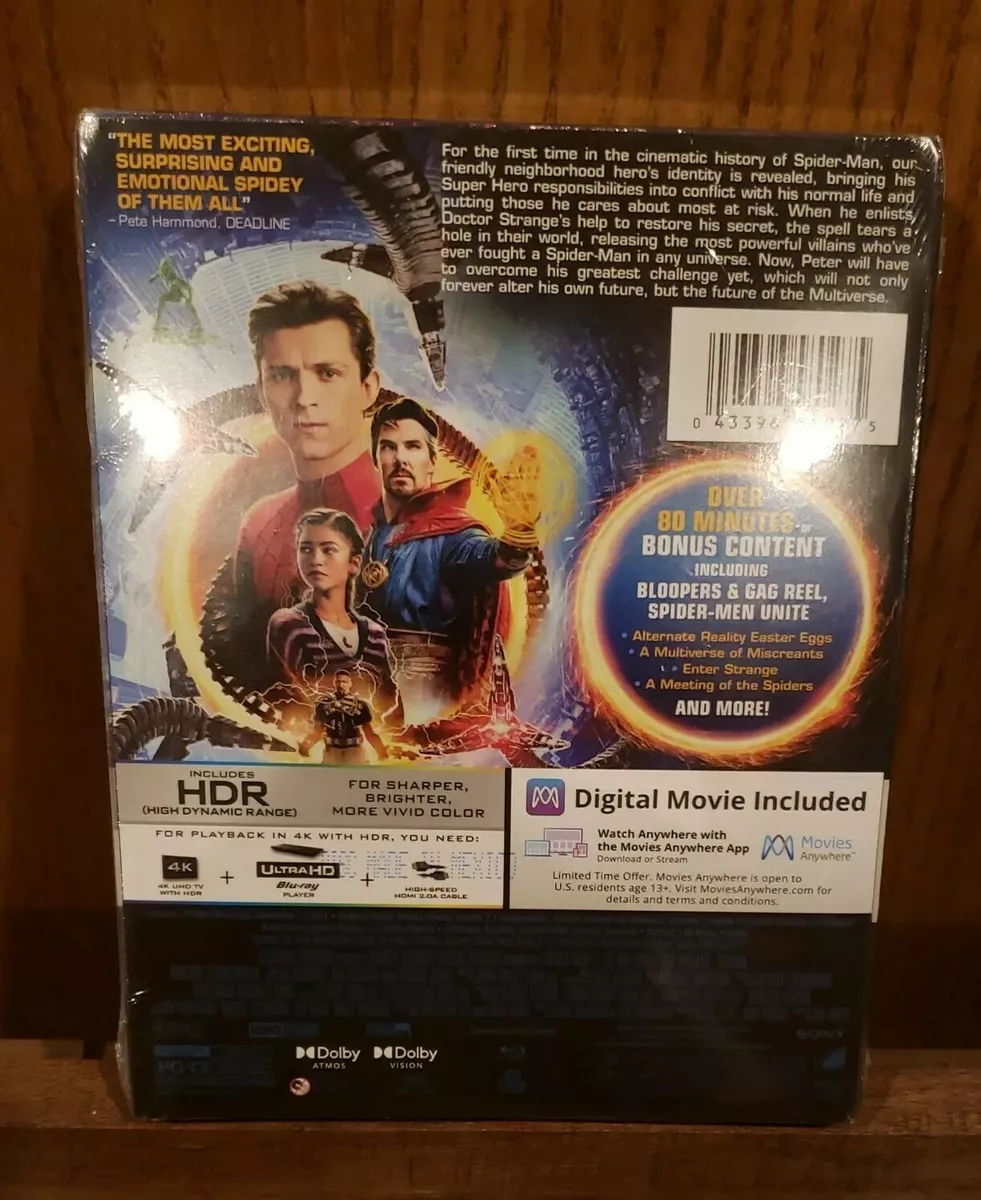 Spider-man: No Way Home (blu-ray + Dvd + Digital) : Target