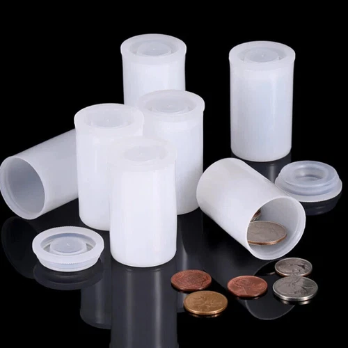 Plastic Fishing Bait Jar Pots Storage Case Can Fishing bait Cans Containers - Picture 3 of 16