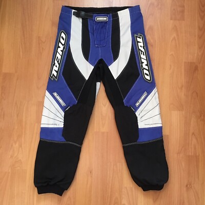 O'Neal Boy's Element Spell Out Logo Blue Motocross Racing Pants