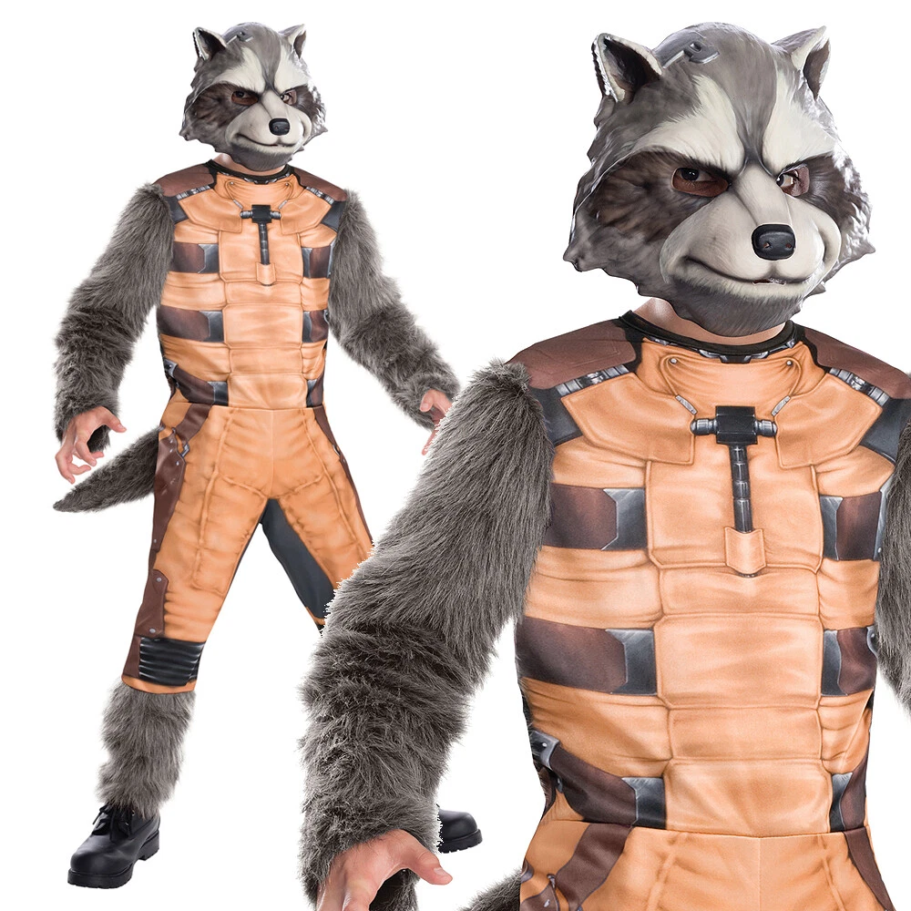 Fur Rockets Rocket Raccoon Costume Kids