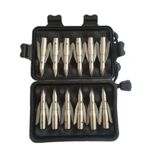 12pcs Archery Bowfishing Broadheads Fishing Tips Point Loadable Arrow Catch Fish