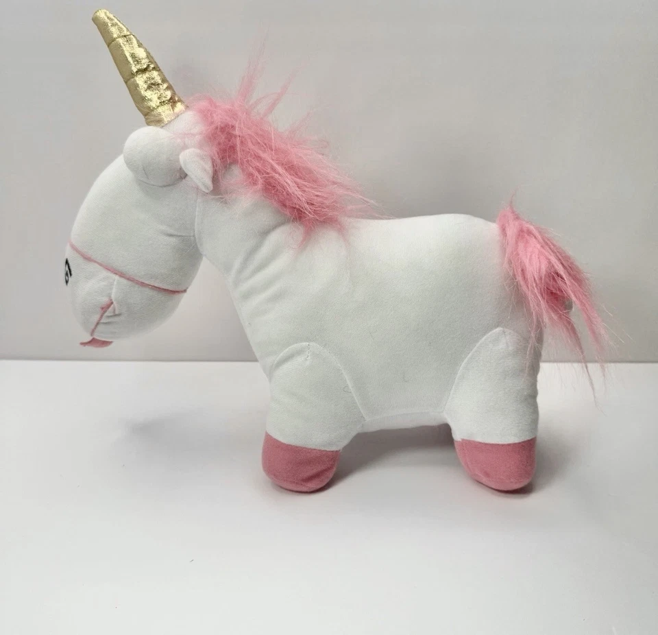 Despicable Me 2 Illumination 19" Agnes’ Carnival Unicorn Plush Minions Gift toy - Image 2 of 4