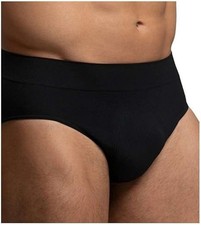 4 PEZZI SLIP MICROFIBRA  POMPEA UOMO ANATOMICO INTIMO MUTANDA COLORI VARI
