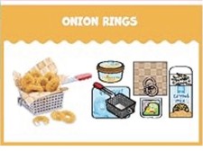 NEW MGA's Miniverse Make It Mini CAFE SERIES 6 WAVE 2 ONION RINGS