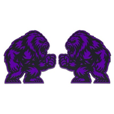 Yeti Emblem, Custom 3D Bigfoot Badge Decal Accessory for Car, Truck, SUV, 2pc