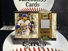 2025 Topps Museum Mookie Betts Meaningful Materials Relics 75/75 Dodgers #MMR-MB