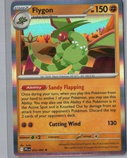 Flygon 053/094 Rare Phantasmal Flames Pokemon Holo Near Mint