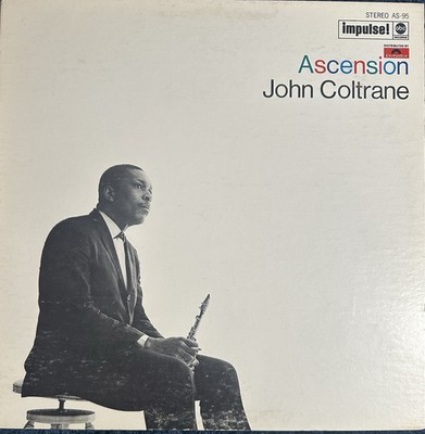John Coltrane - Ascension LP Impulse A-95 Stereo Jazz Vinyl EX