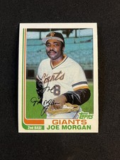 1982 Topps #754 Joe Morgan Baseball Card