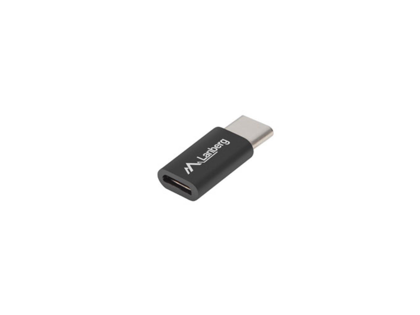 Lanberg Noir Ad-Uc-Um-02 Changeur De Genre De Câble Usb 2.0 Type C Micro-Usb 2.0 Type B - Neuf - Image 4