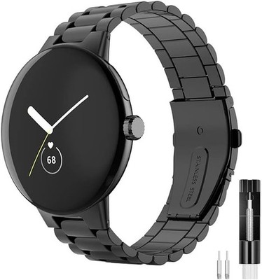 Metal Strap Compatible with Google Pixel Watch 4 41mm Classic Durable Link