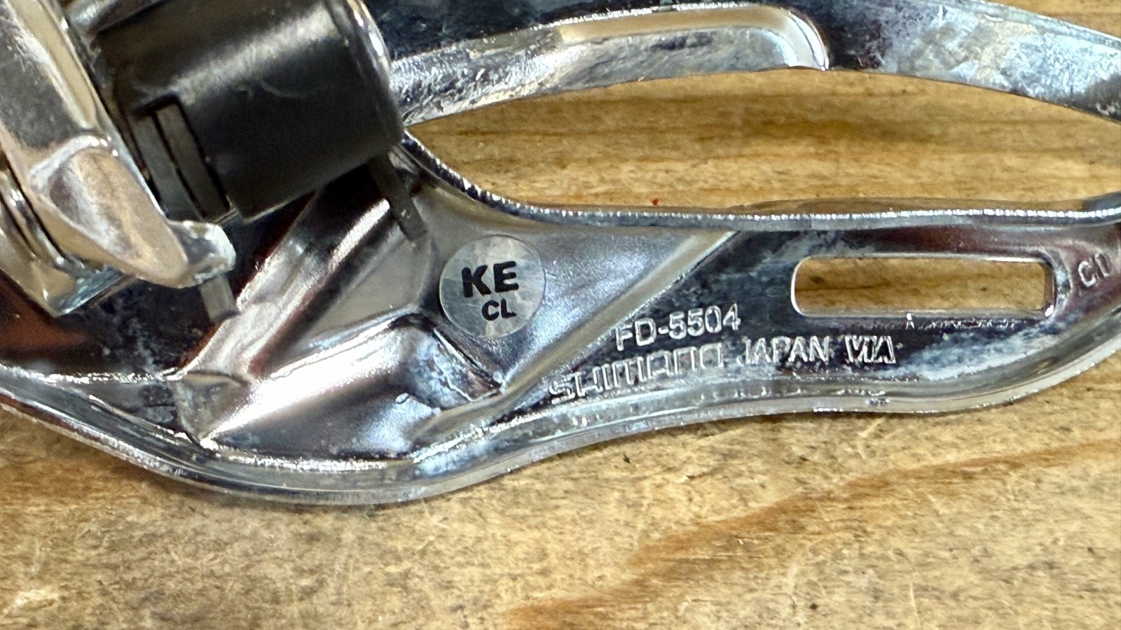 Shimano 105 Front Derailleur FD-5504 31.8 Clamp 9-Speed Triple