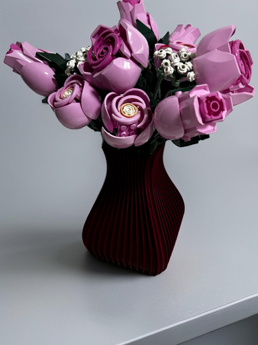 Vase For Lego Flowers Bouquet, Roses 10280 10374 & All Botanicals ...