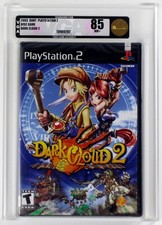 Dark Cloud 2 (Sony PlayStation 2, 2003) PS2 Black Label VGA 85 Not WATA/CGC