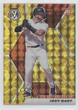 2021 Panini Mosaic Rookie Reactive Yellow Mosaic Prizm Joey Bart #212 0bt4
