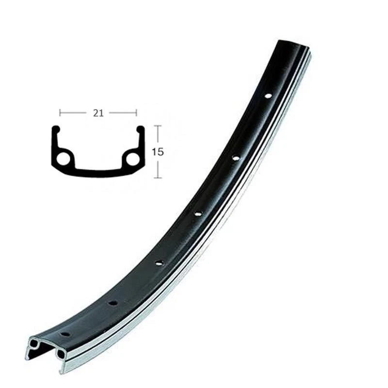 Laufrad 26 Zoll Vorderrad Edelstahl Speichen Aluminium Fahrrad Felge 559 schwarz - Bild 4 von 4