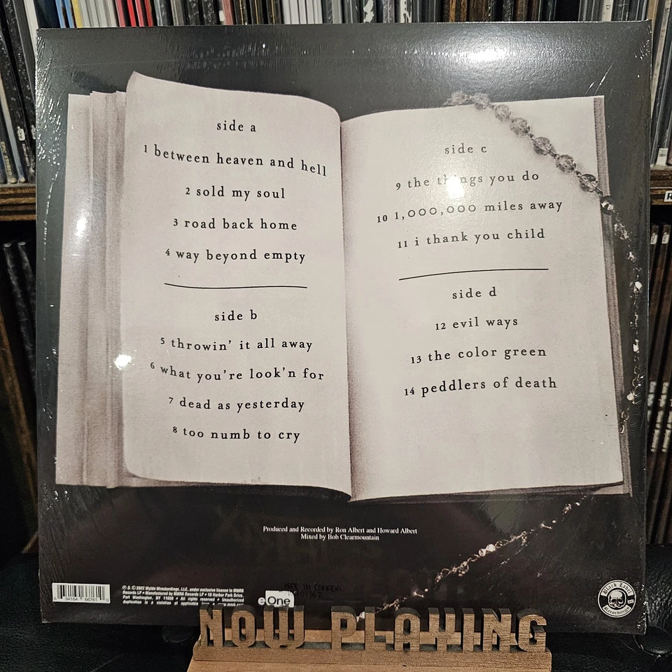 ZAKK WYLDE Book of Shadows LIMITED Colored Vinyl Record 2LP NEW/SEALED zack wild - Image 4 of 4