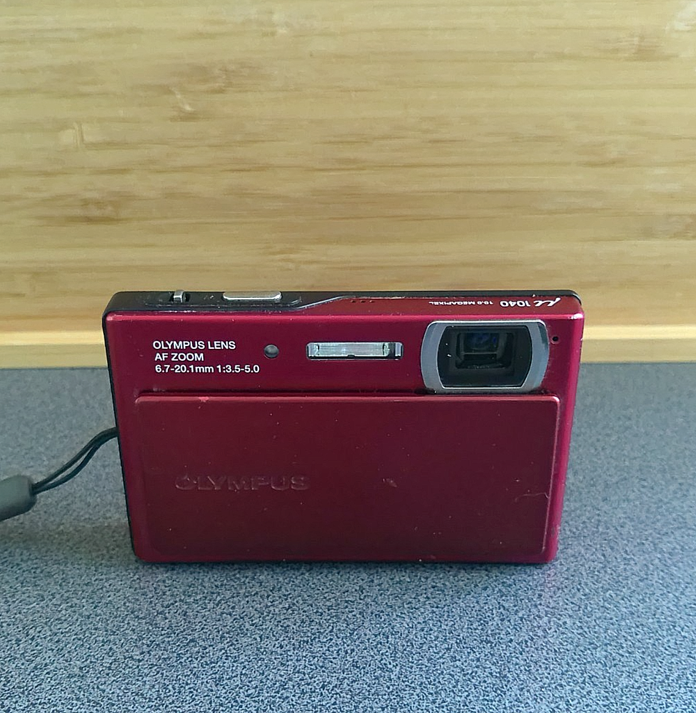 Olympus Digital Camera Mju 1040 10MP red | eBay
