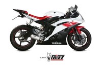 Mivv MK3 Abgasanlage EndschalldäMpfer Inox FüR Yamaha Yzf-R6 600 2006-2009