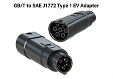 GB/T to Type1 EV Charging Adapter 32A 7.2kW for SAE J1772 Electric Vehicles