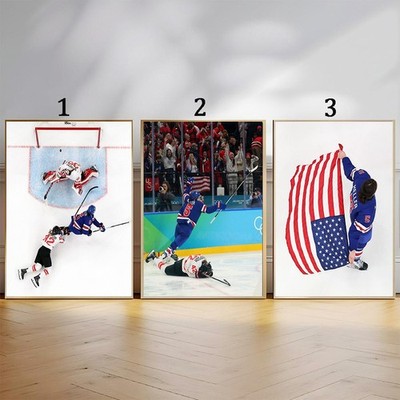 Megan Keller Golden Goal USA Womens Hockey Poster
