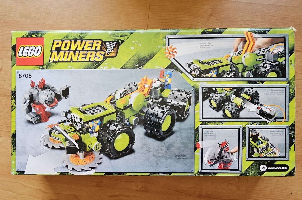 NEW SEALED LEGO Power Miners: Cave Crusher (8708) SPECIAL EDITION