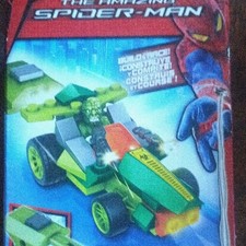 Mega Bloks Spider-Man véhicule auto à construire set complet Lizard 91325