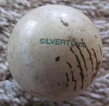 HARD TO FIND SILVERTOWN GOLF BALL FROM THEIR CALVACADE OF GOLF 1933
