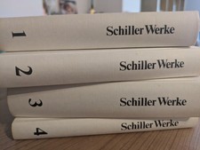 Schiller Werke - Deutsche Klassiker  Band 1-4