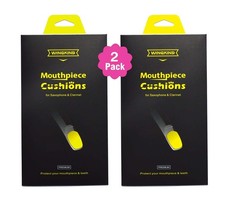 Alto/Tenor Saxophone  Clarinet Mouthpiece Cushions Patches Pads, 0.8mm Black...