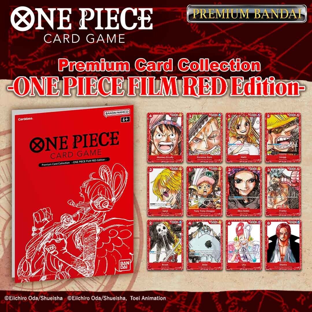 Premium Card Collection - One Piece Card Game FILM RED Edition