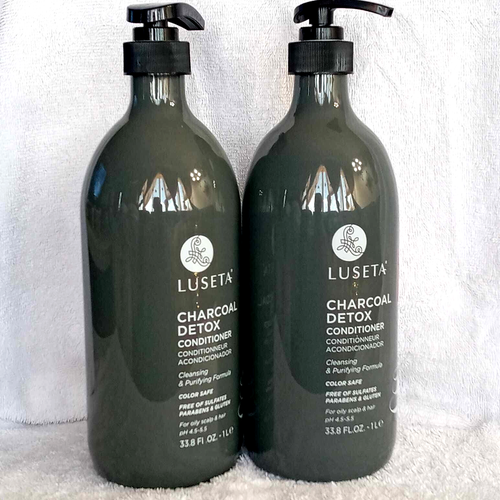 2 33.8 LUSETA CHARCOAL DETOX Cleansing Purifying CONDITIONER Oily