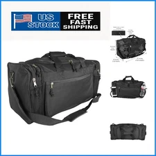 Large 20" Duffle Bag with Valuables and Water Bottle Pockets - Ideal for Men