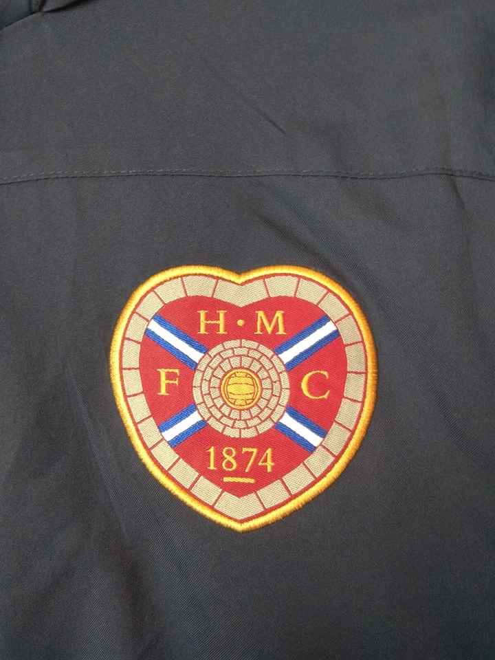 Heart Of Midlothian Training Jacket With Zipped Hood Umbro Mens Size S ig93 - Image 2 of 4