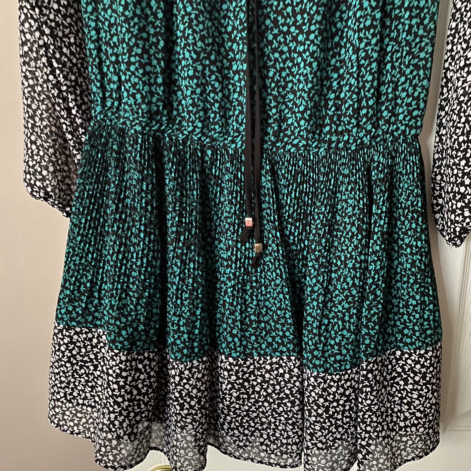 MICHAEL Michael Kors Printed Ruffled Drop Waist D… - image 14